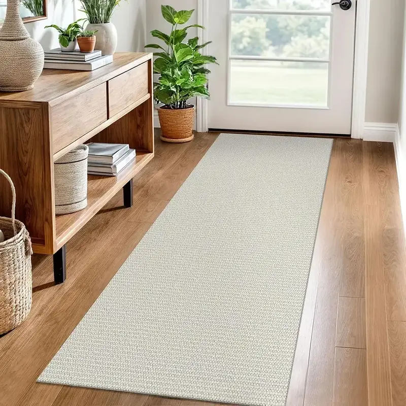 Earthall Hallways Cotton Rubber Backed Rug