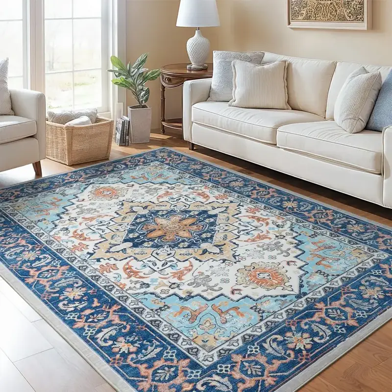 Lofus Floral Vintage Boho Rug
