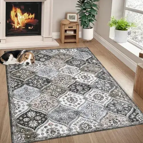Garveehome Vintage Tribal Rug