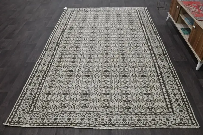 Matiiui Vintage Persian-oushak Print Faux Rug — view 4
