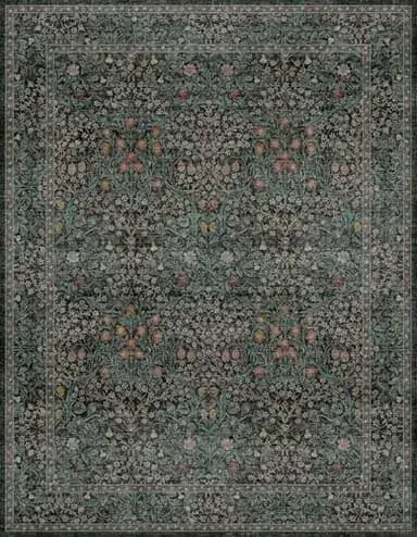 Hazo Haus Under Table Moss Green Rug