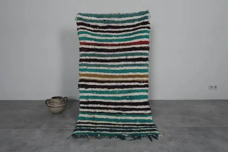 Vecarf Moroccan Grey Boho Rug — view 2
