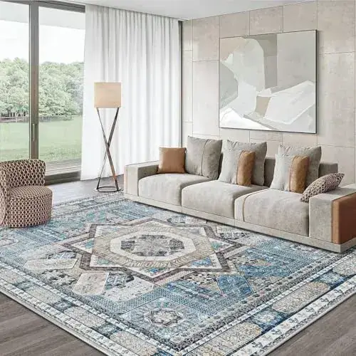 DCX Kid Rubber Back Vintage Rug — view 2