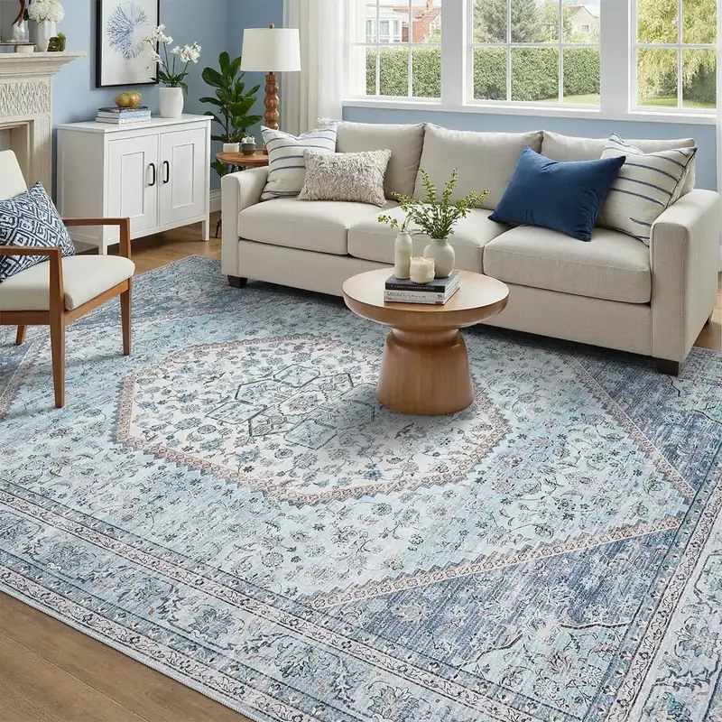 DCX Kid Rubber Back Vintage Rug — view 4