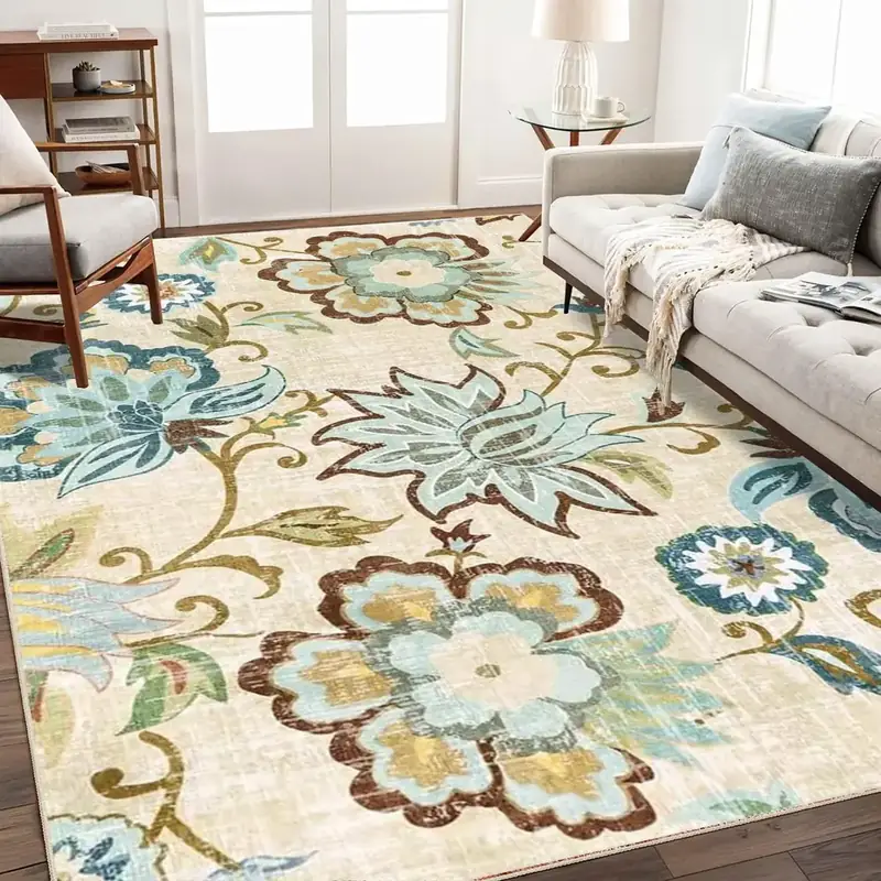 Rimaya Backing Vintage Floral Rug — view 2