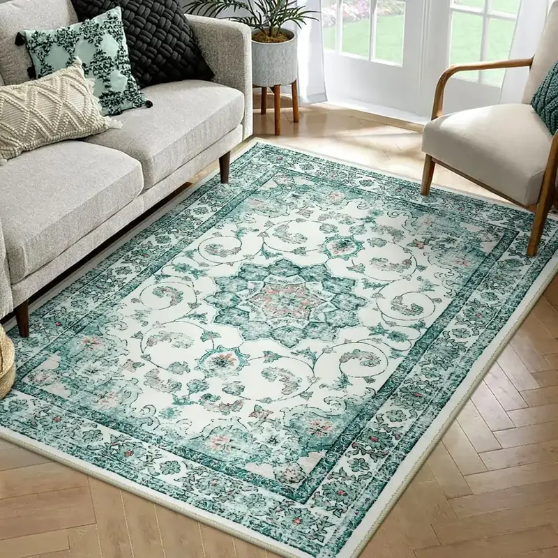 Rimaya Backing Vintage Floral Rug — view 4
