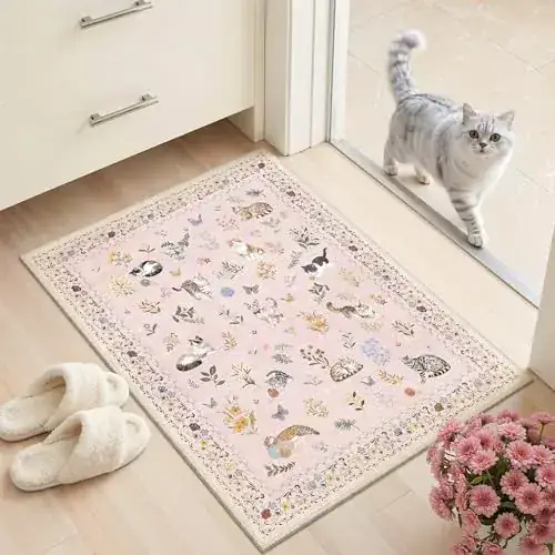 Kingmang Animal Floral 2X3 Door Rug