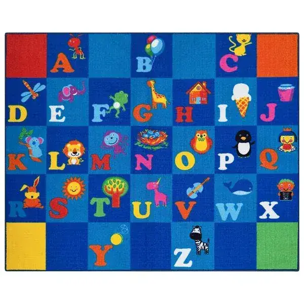 Rogara Educational ABC Alphabet Rug — view 3