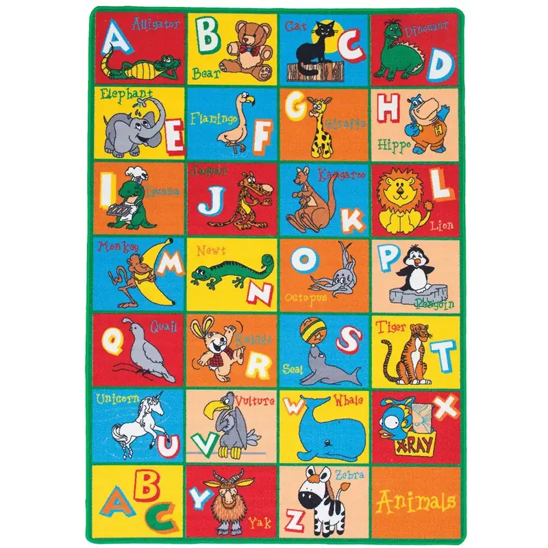 Rogara Educational ABC Alphabet Rug — view 4