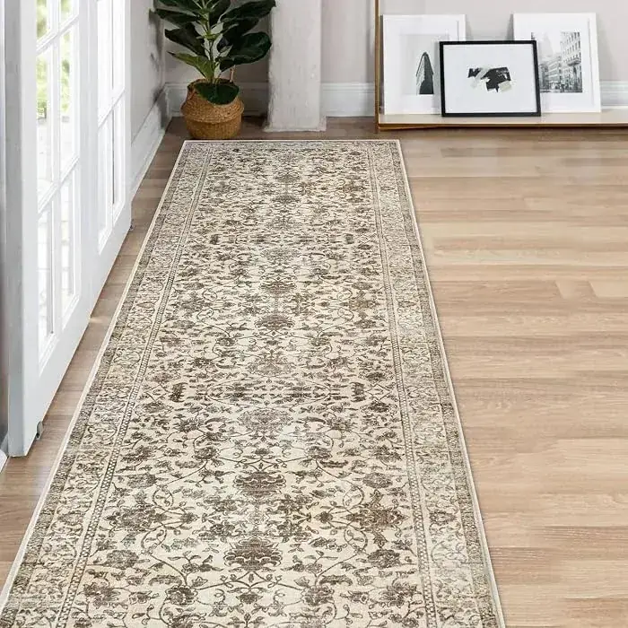 Madane Beige Brown Vintage TPR Rug