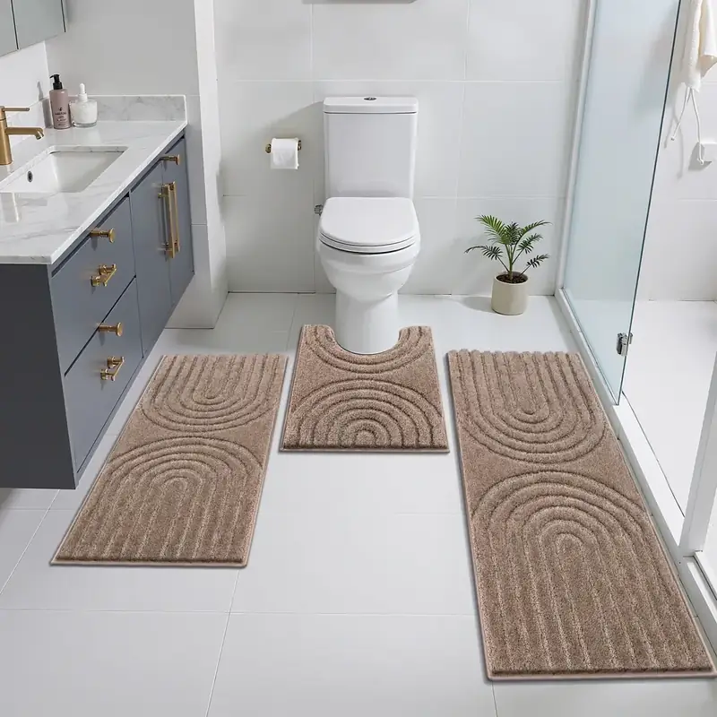 Vaukki Piece Absorbent Rubber Backed Rug