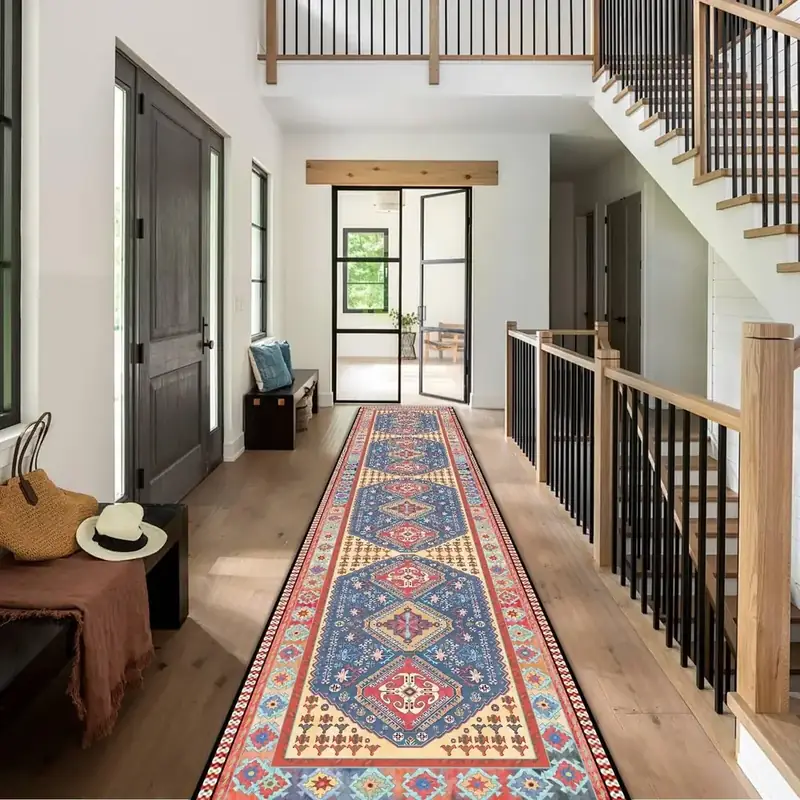 Byyvoo Low-pile Abstract Neutral Rug — view 2